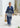 Vestido Navy Ornamental