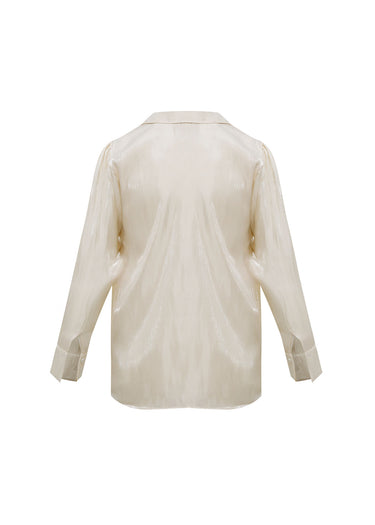 Camisa Vainilla Texturizada
