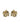 Aretes tipo broquel con forma de flor
