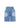 Bermuda Denim Asimétrica