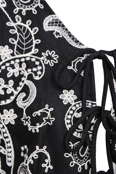 Conjunto Noir Paisley Atelier