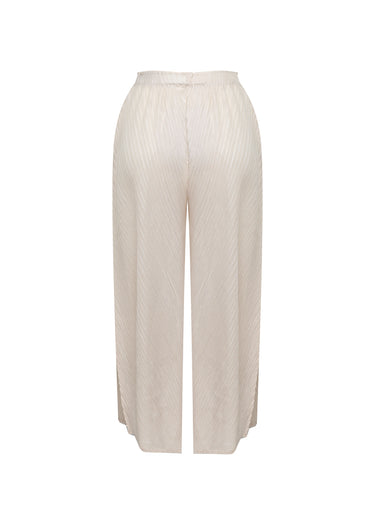 Pantalon plisado