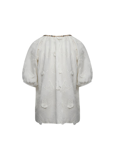 Blusa en algodon hindu
