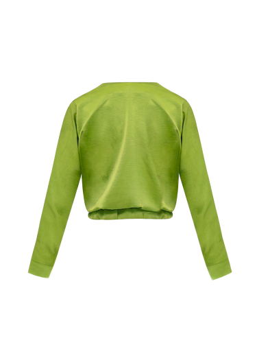 Blusa Cruzada Satén