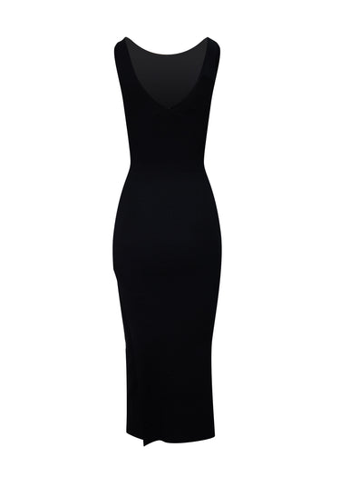 Vestido Midnight Ribbed
