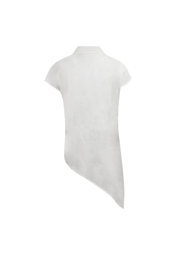 Blusa irregular blanco