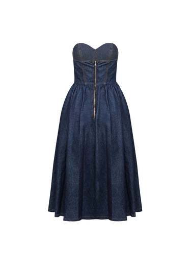 Vestido Corset Neckline