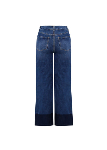 Jeans de corte recto