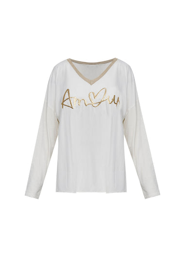 Blusa con detalles el lurex