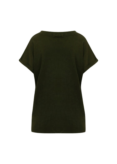 Blusa verde oliva