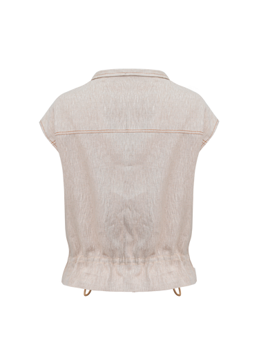 Chaleco Chic Camel