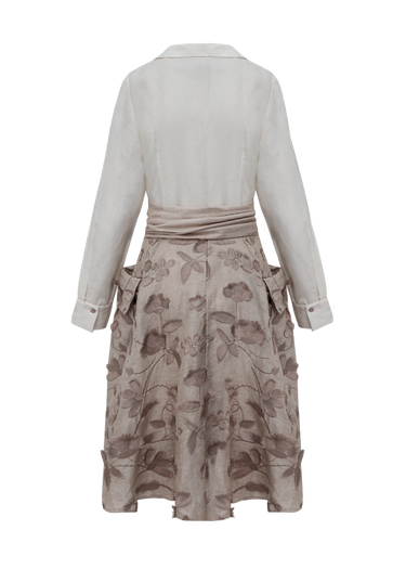 Vestido Solmaria Beige