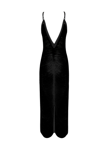 Vestido Flecos