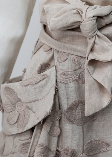 Vestido Solmaria Beige