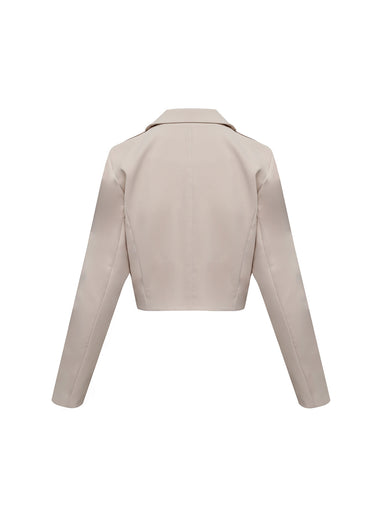 Blazer tipo cropped