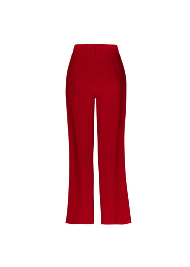 Pantalón Cropped de Pierna Ancha