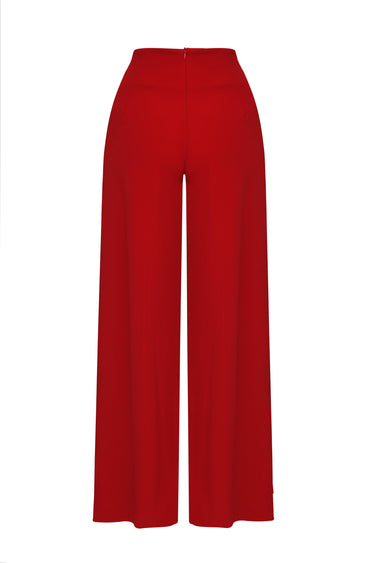 Pantalón Flare Rojo