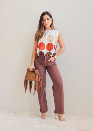 Blusa Blanca Pisa Beige