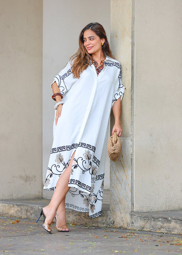 Vestido Camisero Etnico