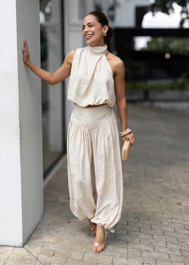 Conjunto Mauve Draped