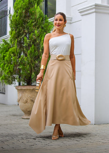 Falda Luz Marina