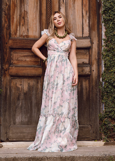 Vestido Sleeve Botanical