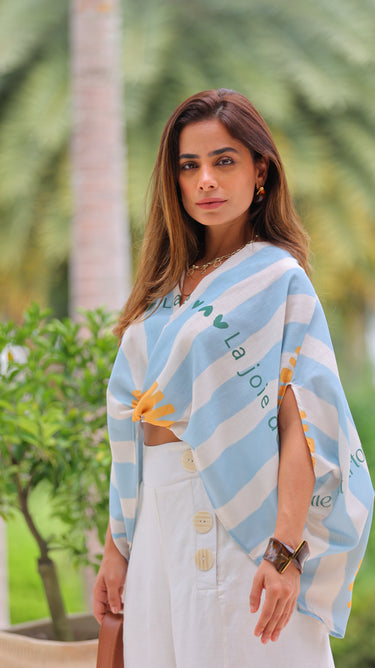 Blusa Habana Azul