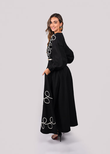 Vestido Graphic Bloom