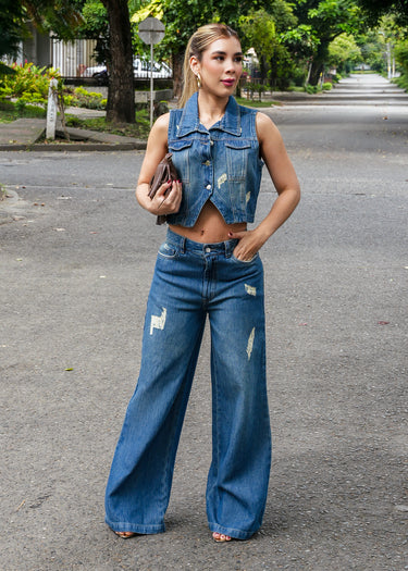 Conjunto Wide leg