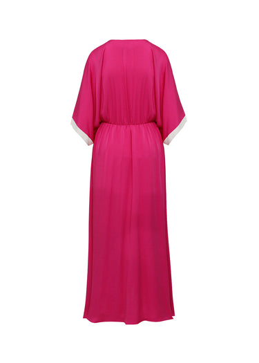 Vestido Midi Magenta Cruise
