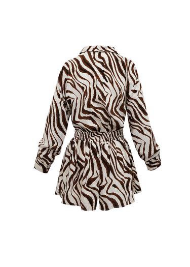 Monoshort con Estampado de Cebra