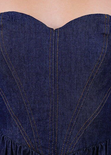 Vestido Corset Neckline