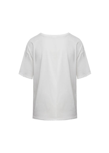 Camiseta estampado floral