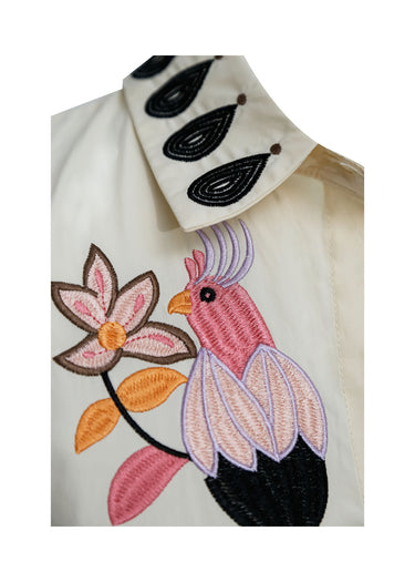 Vestido Bird & Floral