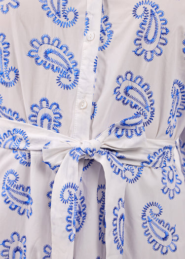 Vestido Blue Paisley