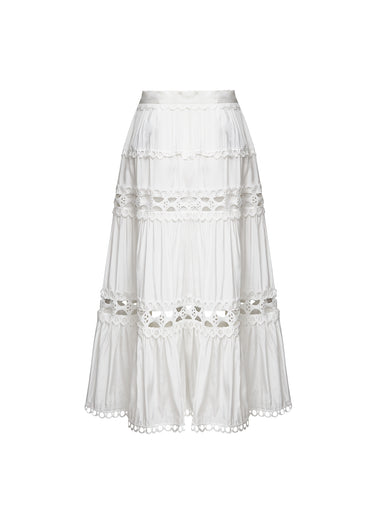 Falda Eyelet Skirt