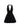 Vestido halter negro