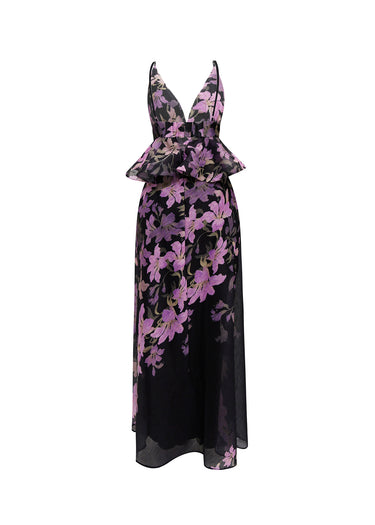 Vestido con estampado floral