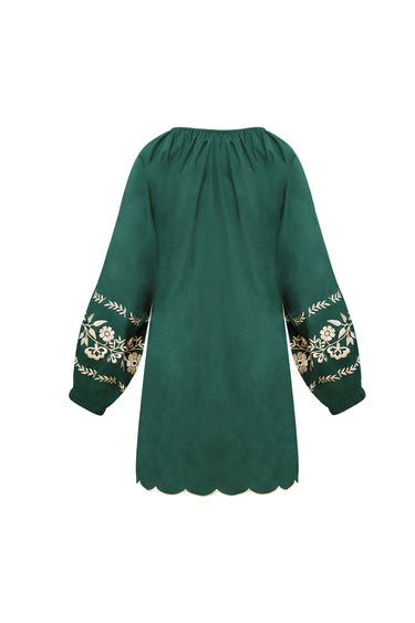 Vestido Forest Green