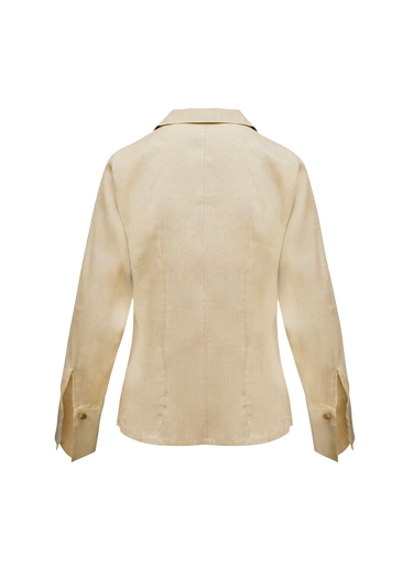 Camisa Offis Beige
