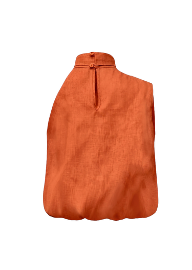 Blusa Halter Naranja
