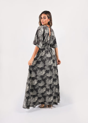 Vestido Smocked Maxi