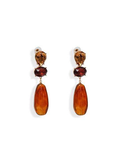 Aretes de esmeralda