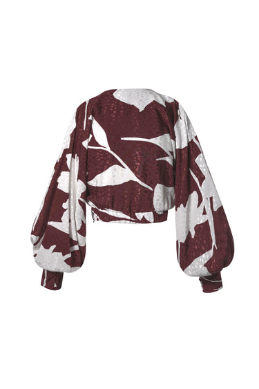 Blusa Cruzada Estampado Floral