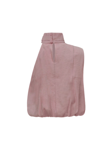 Blusa asimetrica - Cuello halter