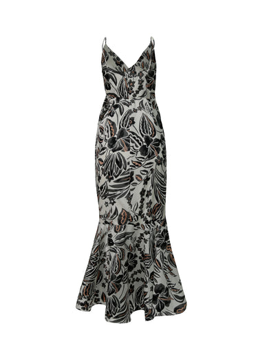 Vestido con estampado floral