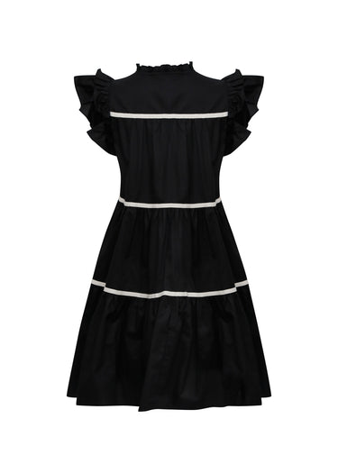 Vestido talego sesgo blanco