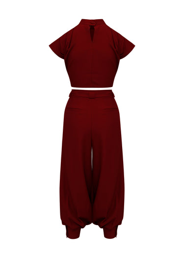 Conjunto Burgundy