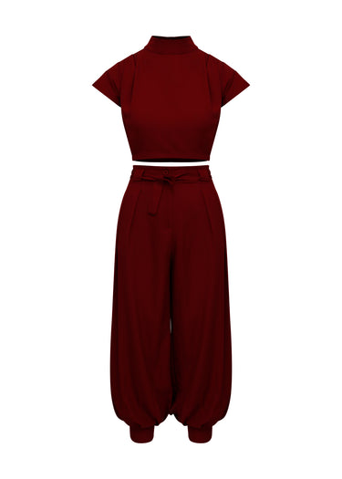 Conjunto Burgundy