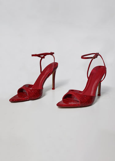 Tacón Rojo y Charol